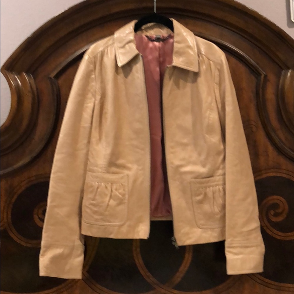 Leather jacket